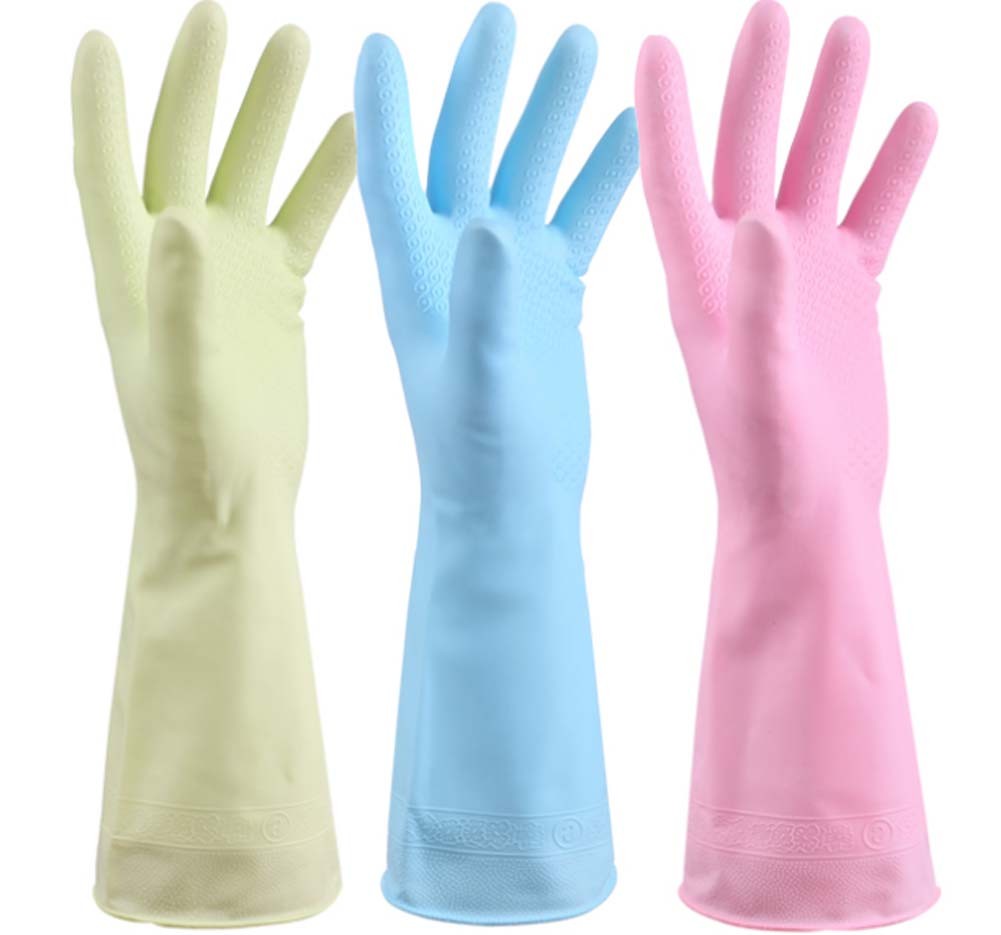 Thin Washing Gloves Laundry Gloves Cleaning Gloves/Set Of  3