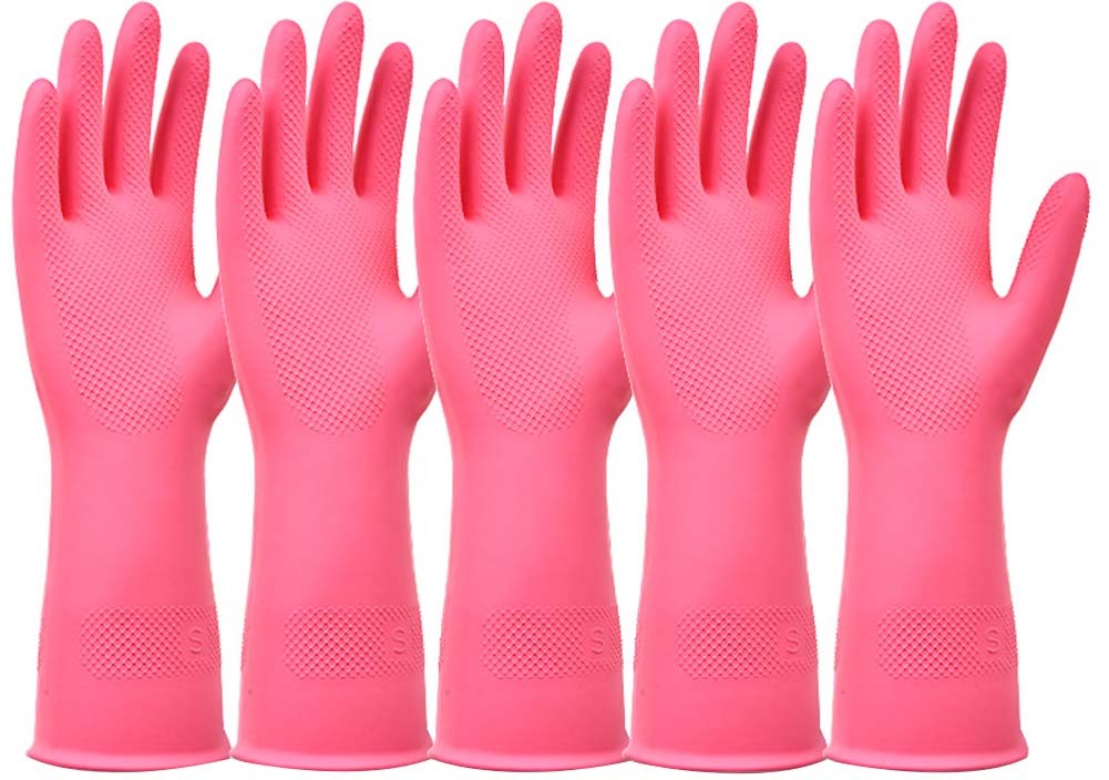 Kitchen Gloves Cleaning Gloves Laundry Gloves/Set Of  5