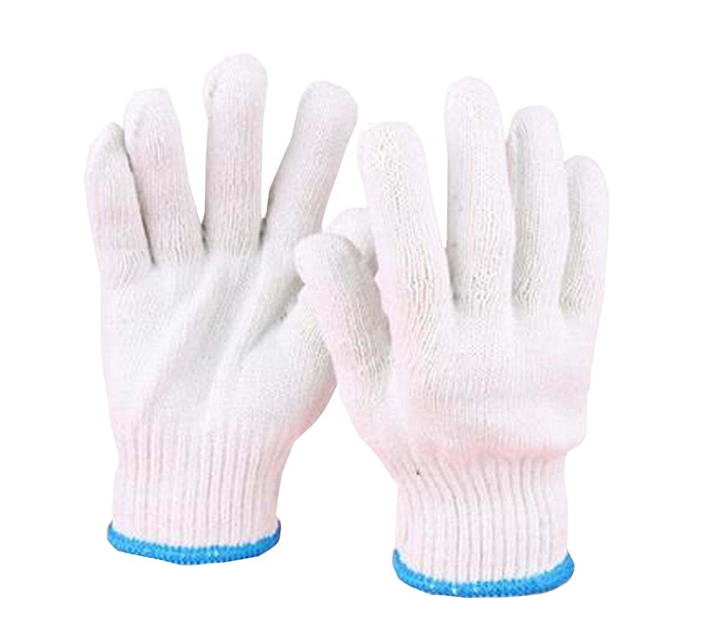 10 Pairs Average Size Wearable Home/Outdoor Protective Working Gloves