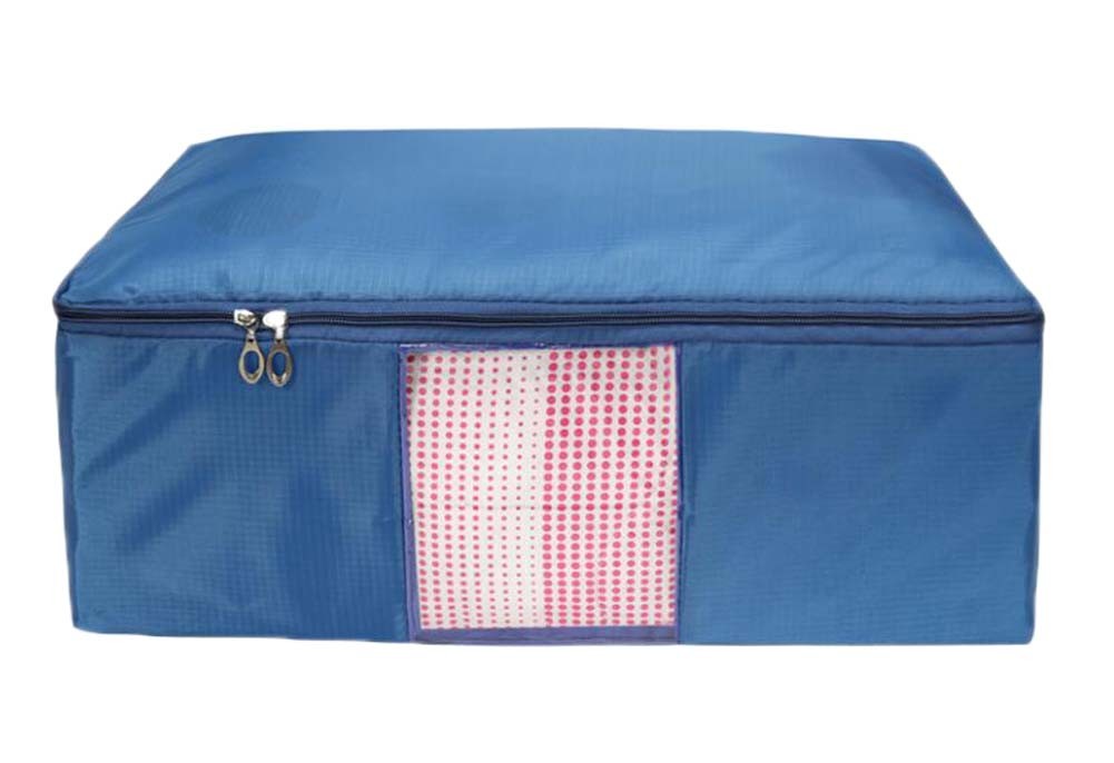 Royal Blue Blanket Storage Bag Clothes Organizer Bag