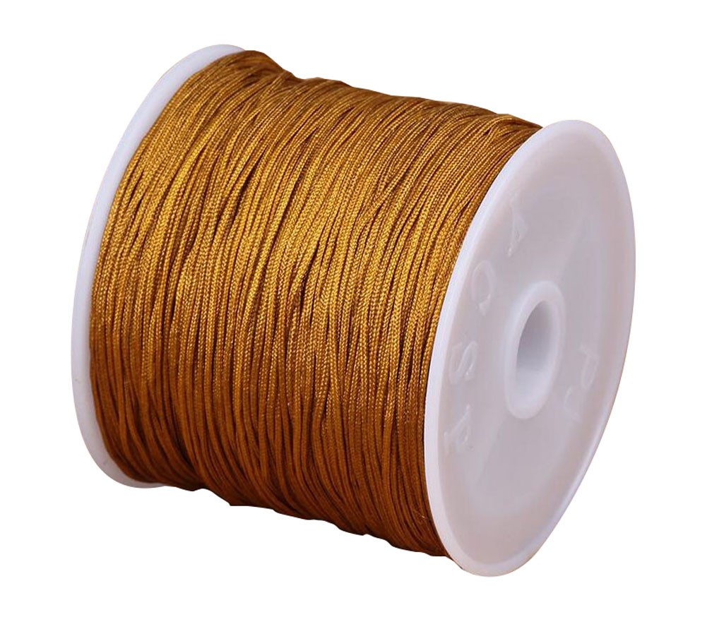 Jewelry Beading Cords for Bracelet Making - Earth Yollow