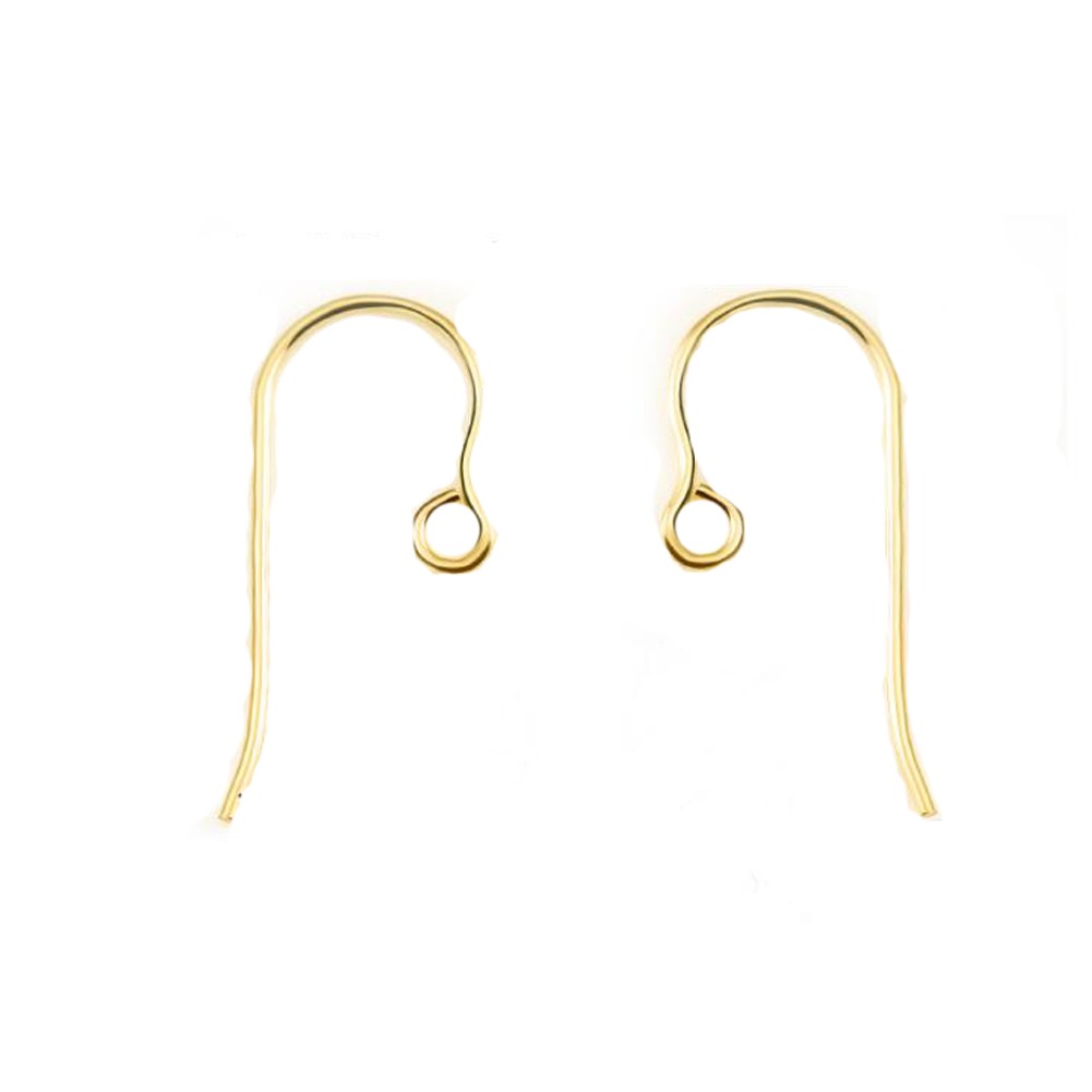14 K Earring Hooks Earring Ornaments 1 Pair