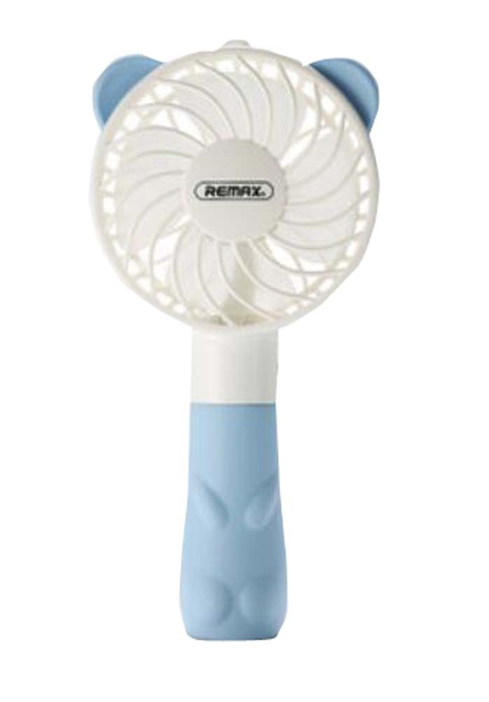 Cute Blue Summer Fan for Kids/Adults Portable Travel Cooling Supply