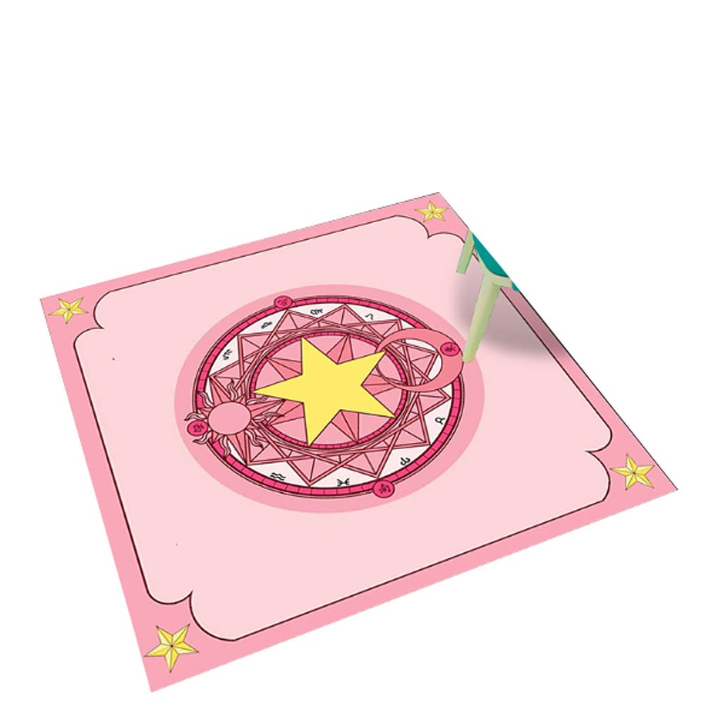 Square Cute Cartoon Children's Rugs, Milky Magic Circle