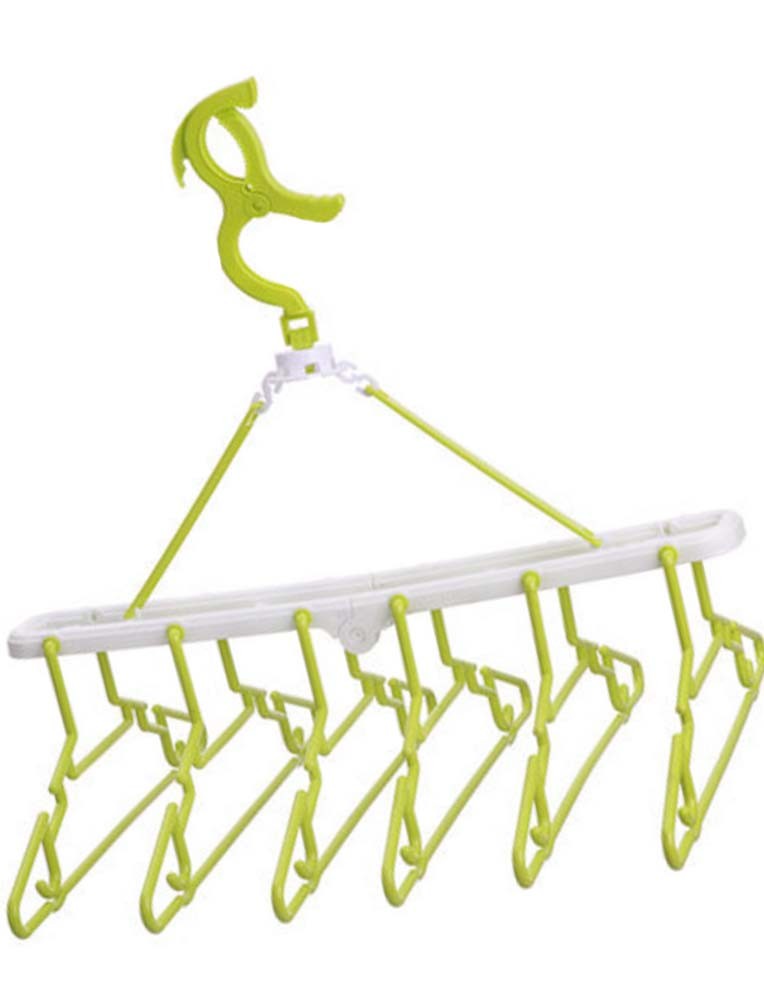 Windproof Folding Clothes Rack Drying Rack For Sock Clip&Hanging Rack