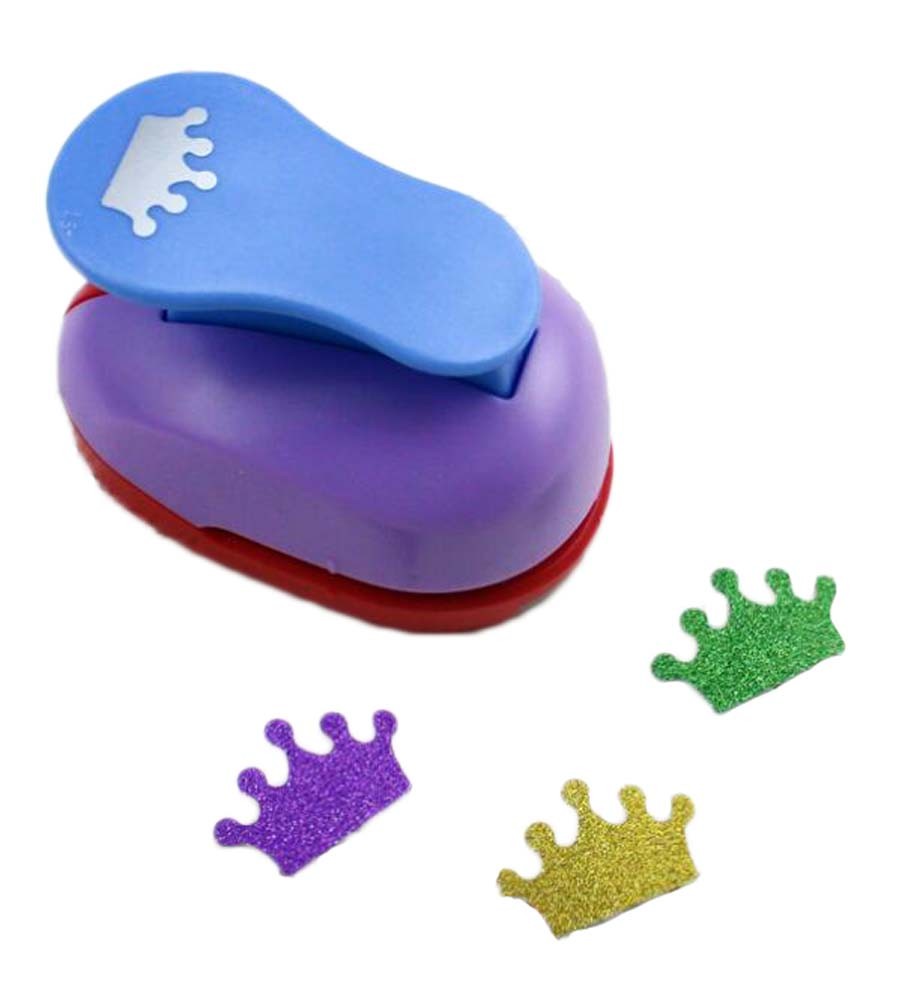 DIY Crown Shape Hole Puncher for Festival Papers and Greeting Card