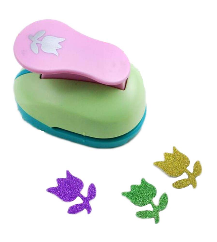 Paper Punch Scrapbooking Flower Hole Puncher