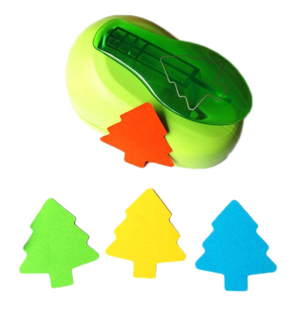 Press DIY Tree Shaped Paper Craft Punch Hole Puncher