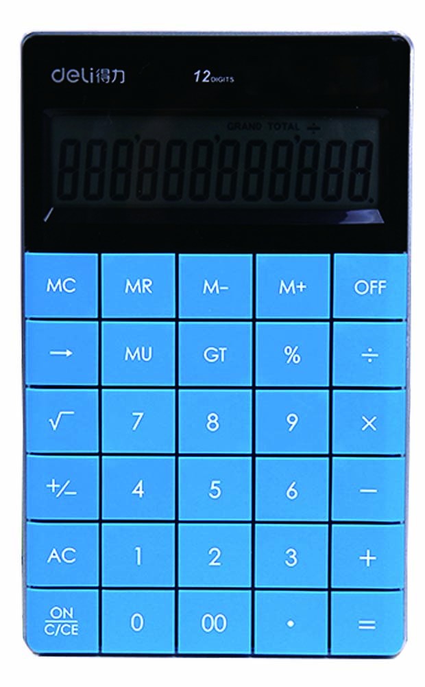 Blue Pocket Calculator Desktop Calculator Mini Calculator