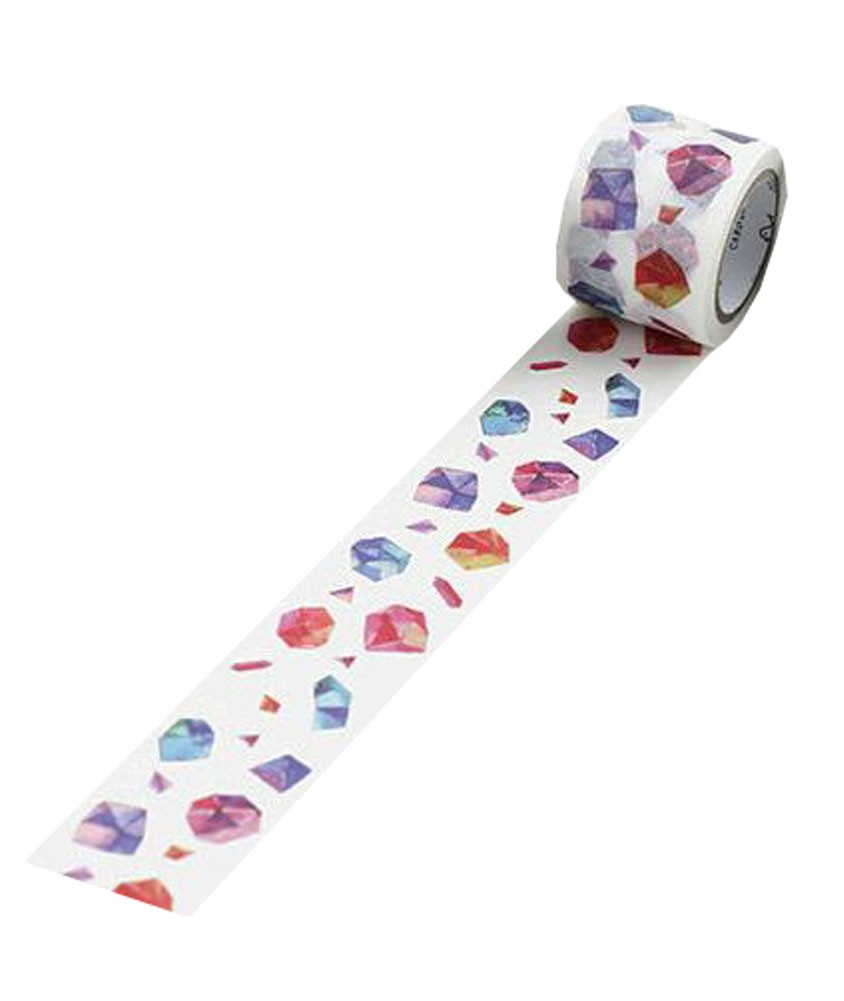 Gem Pattern Washi Tape for Scrapbooking, Crafts, and DIY Projects