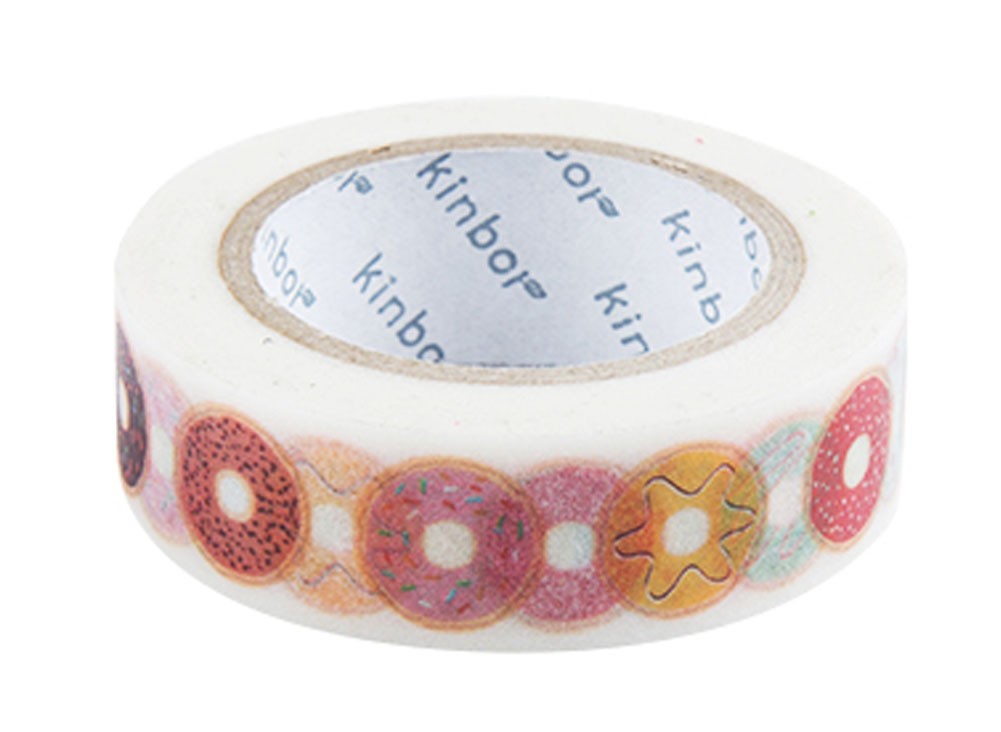 Donut Pattern Washi ?C Tape, Great For Arts and Crafts, DIY, Masking Tape