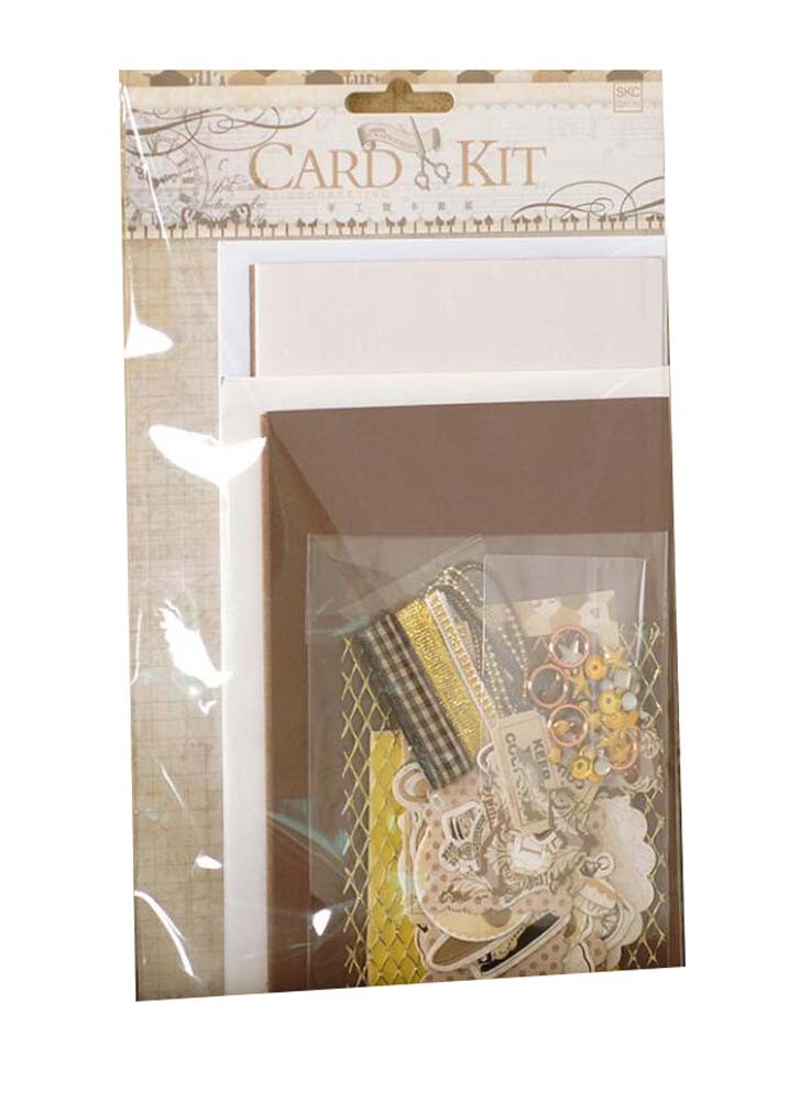 DIY Handmade Greeting Card Kit Includes 6 Cards, 6 Envelopes
