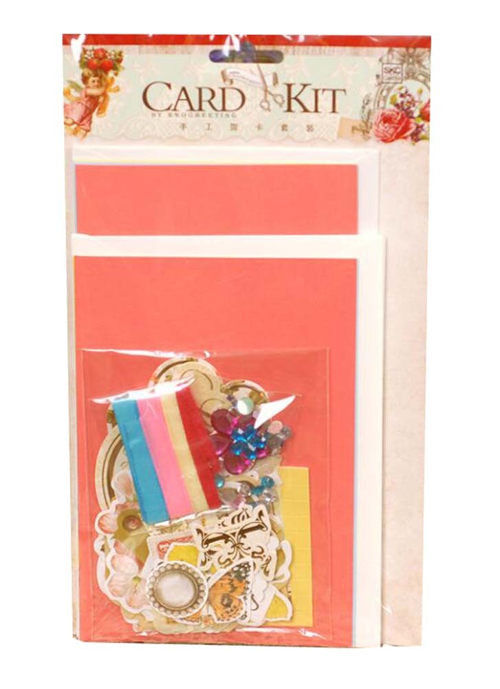 Kraft Birthday Greeting Cards Handmade Cards Kit