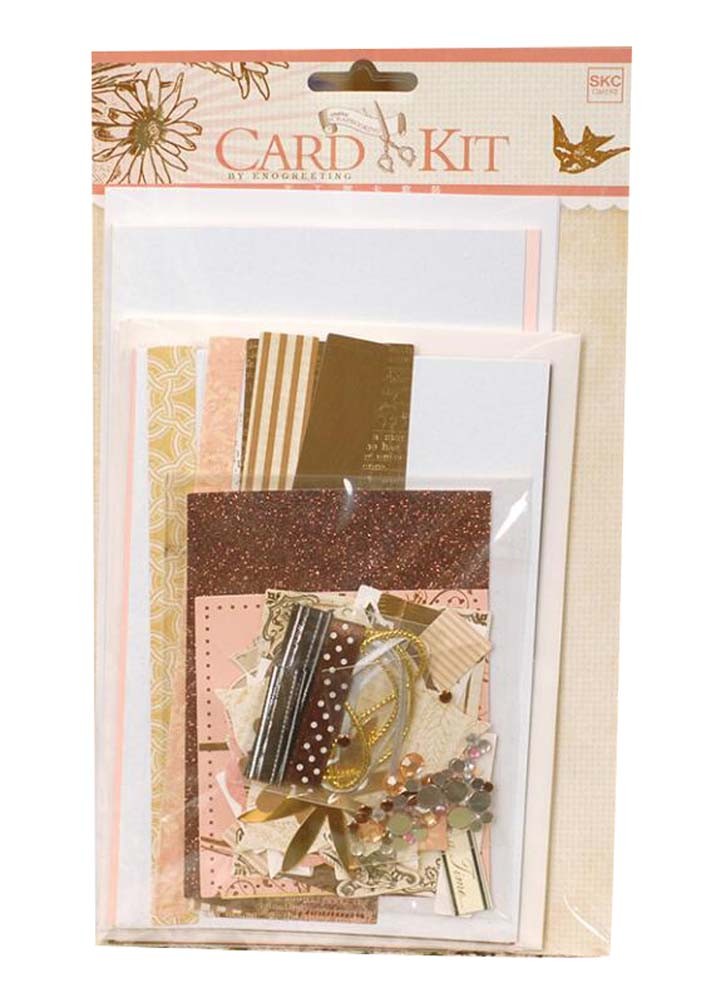 DIY Handmade Kraft Greeting Cards Kit