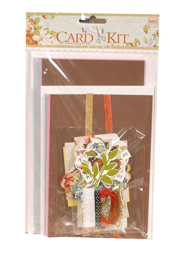 Kraft DIY Handmade Include 6 Cards Greeting Cards Kit