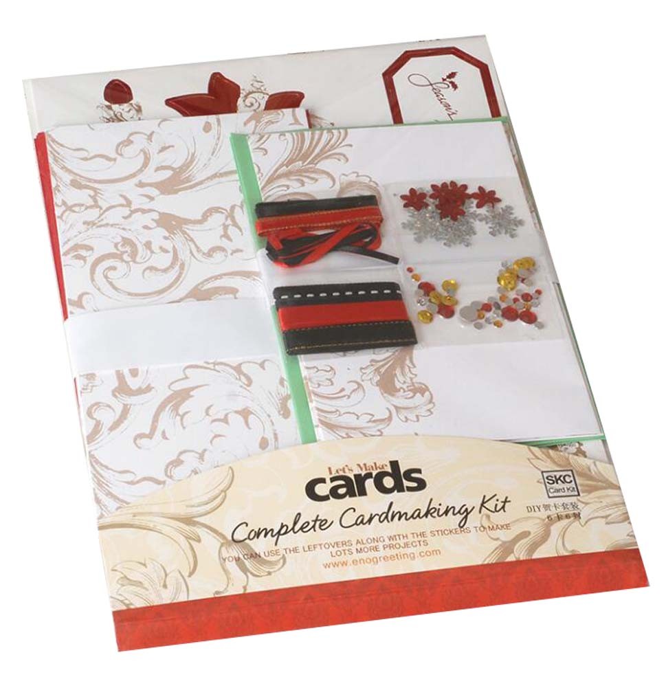 DIY Greeting Card Kit Includes 6 Cards, 6 Envelopes