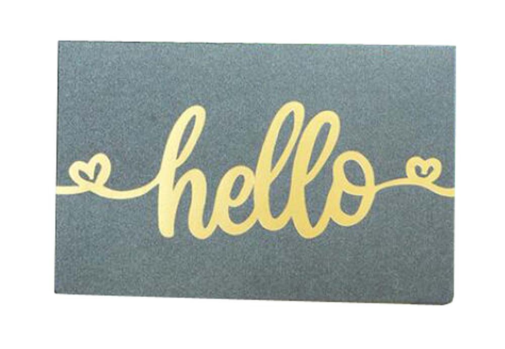 Set of 5 [Hello] Simple Style Greeting Card for Birthday/Festival