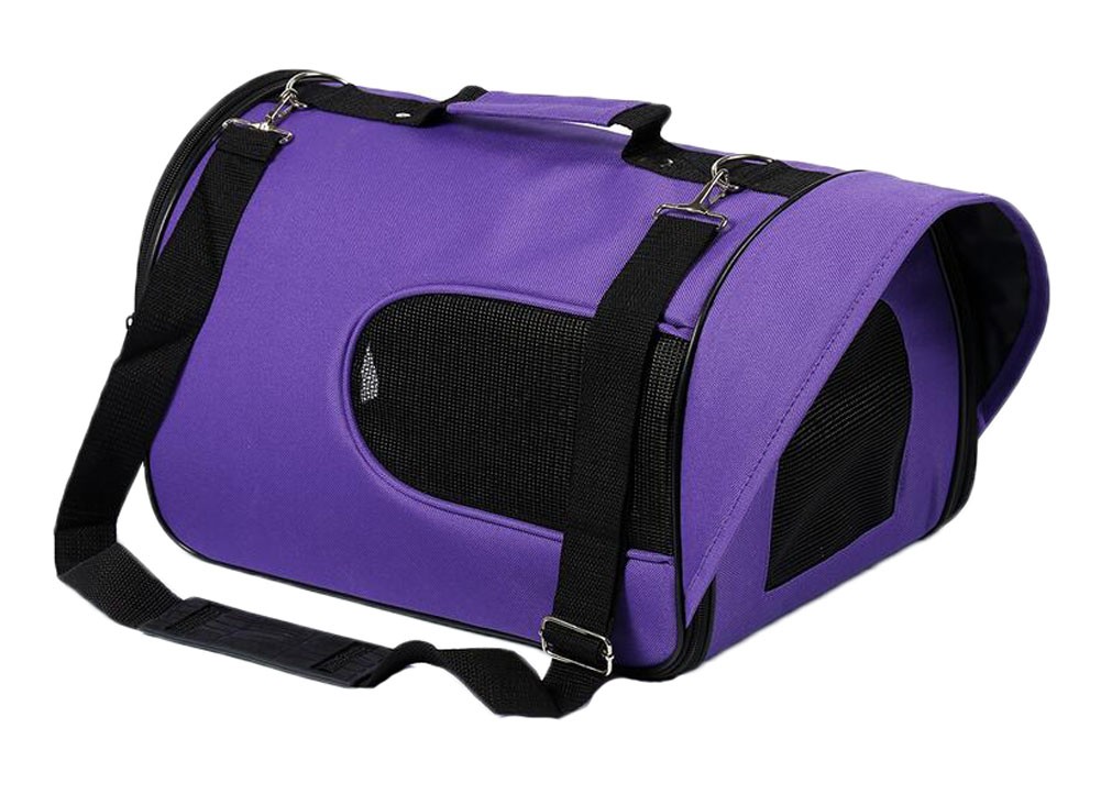 Purple Pet Carrier Tote Bag for Dog and Cat