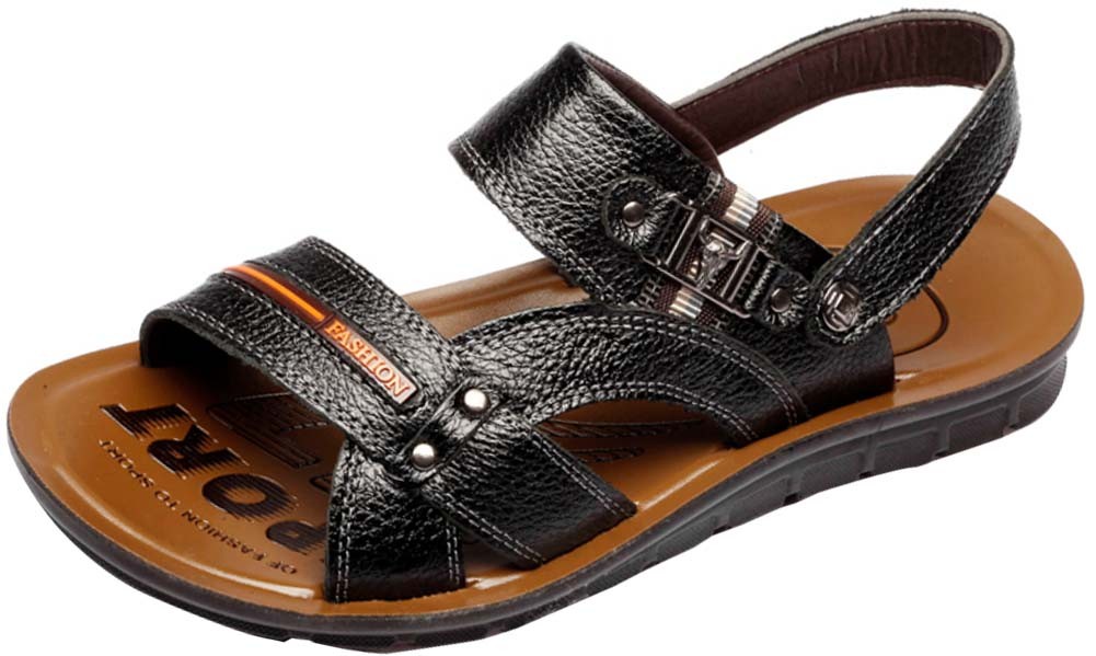 Black Sandals Men's Casual Sandals Summer Sandals