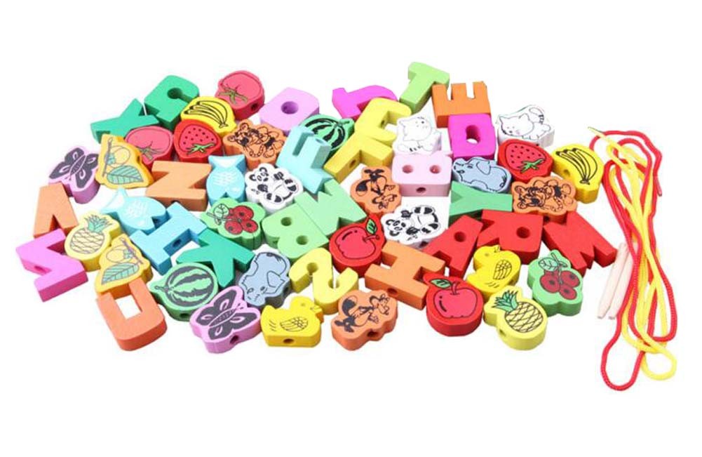 Childhood Educational Toys Beads DIY Jewelry Mixed Shape