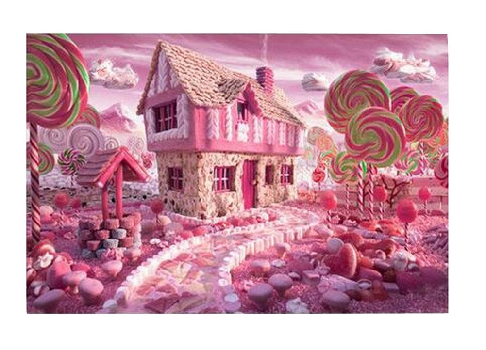 [Candy House] 300 Pieces Pink Puzzle/Jigsaw for Kids/Adults