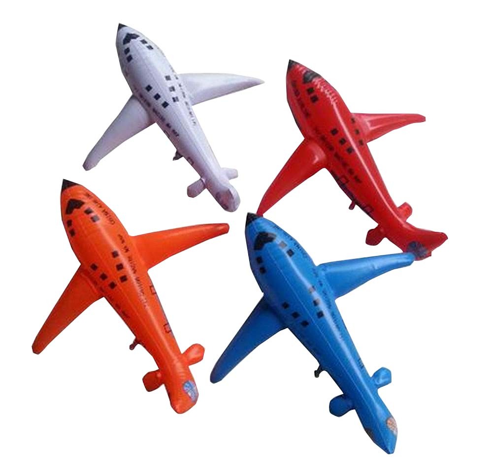 [Airliners] Set of 4 Kids Inflatable Toys Color Random