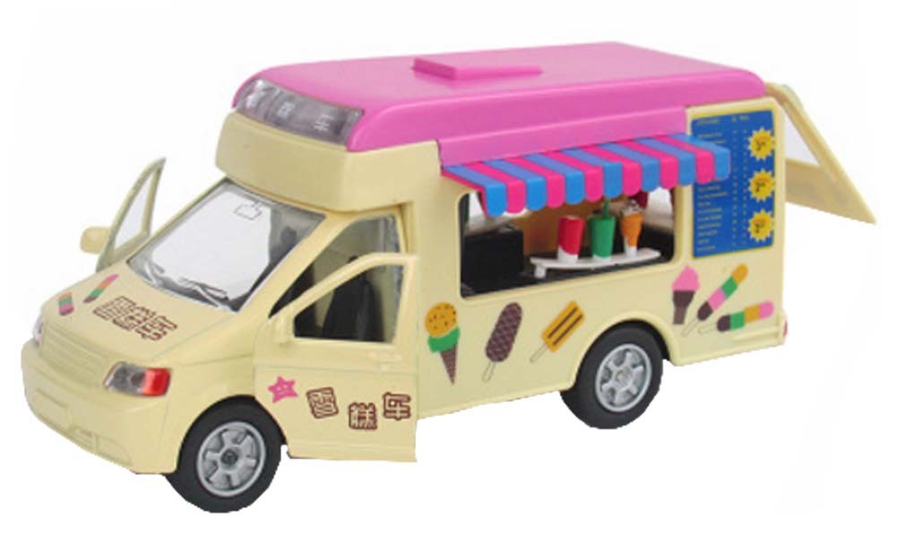 Cake Ice Cream Car Dining Car Alloy Car With Sound And Light