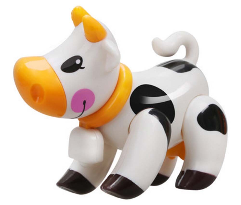 Dairy Cow Wiggly Baby Toy Motile Animal