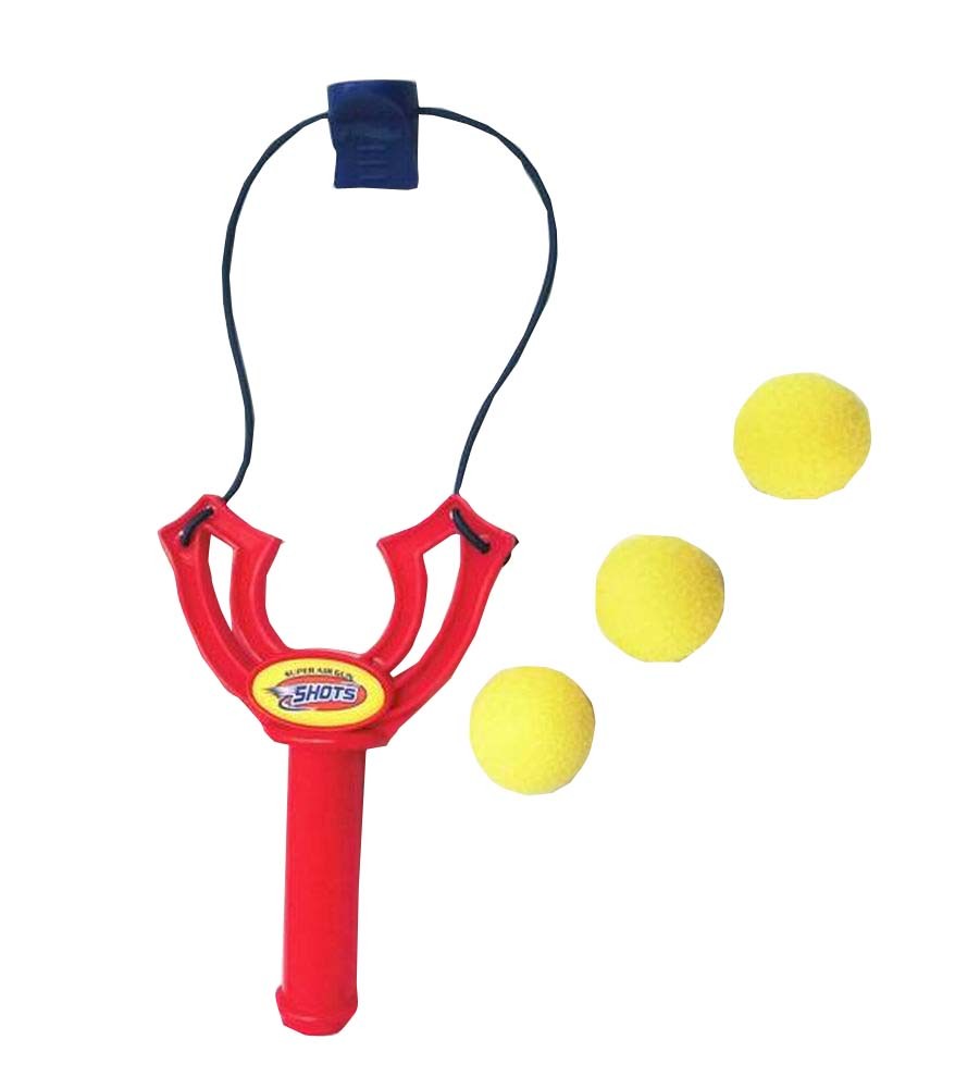 Funny Kids Outdoor Slingshot Toy Sports Boy/Girl Catapult with Balls