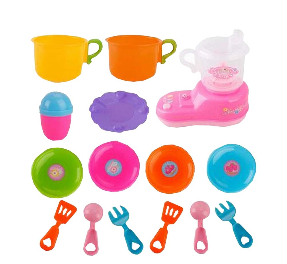 Early Learning Baby Home Kitchen Cookware Pretend Toy Set