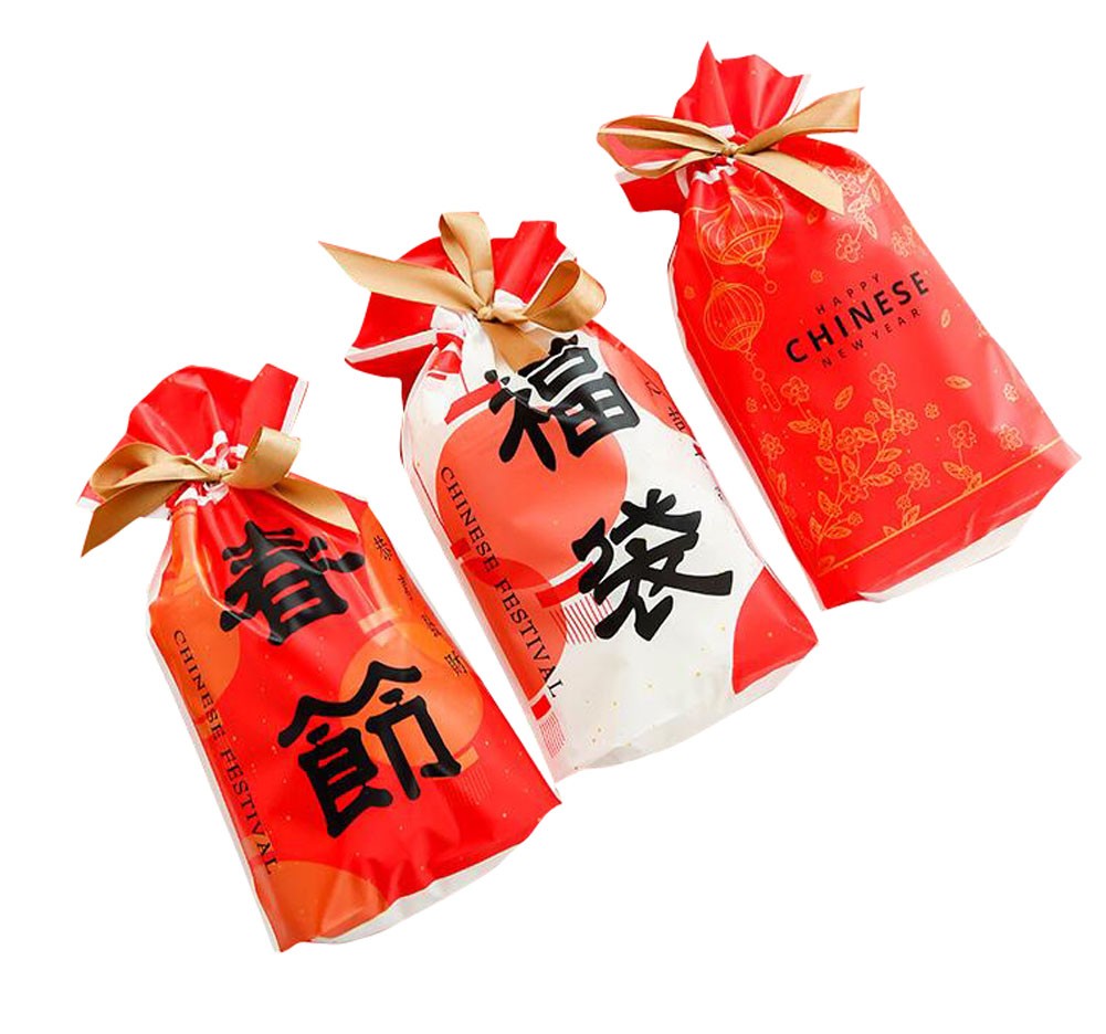 Chinese Spring Fetival Gift Bag 30 PCS Cookie Candy Bags C01