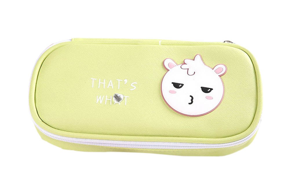 Green Rabbit Multifunctional Creative  Pupil Large Capacity Lovely   Pencil Case