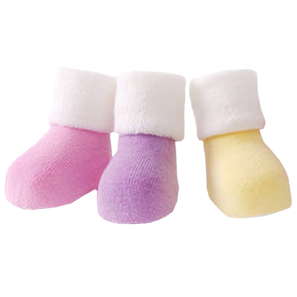 5 Pairs of Cozy Soft Kids Products  Comfortable Wear Unisex  Durable Baby  Cotton  Socks,  1-3 years