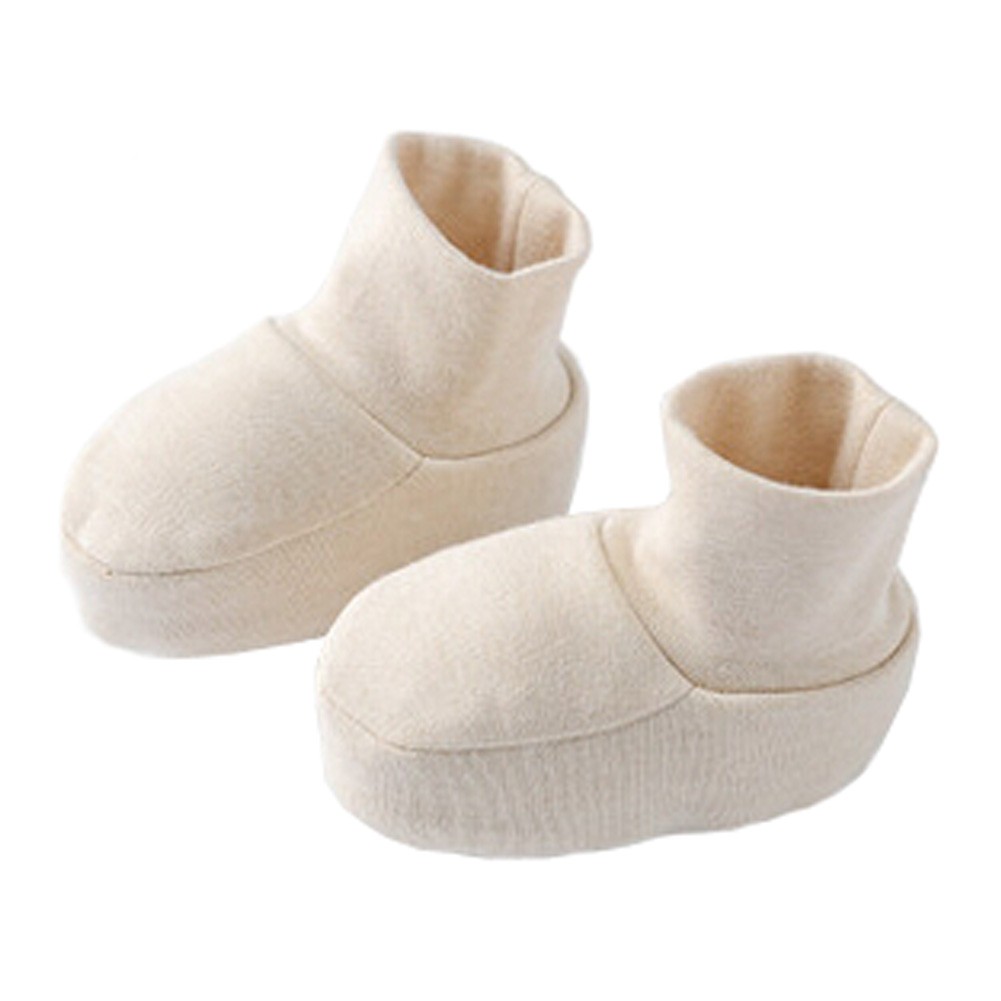 1 Pair Pure Cotton Unisex Newborn Baby Socks Warm Foot Socks, A
