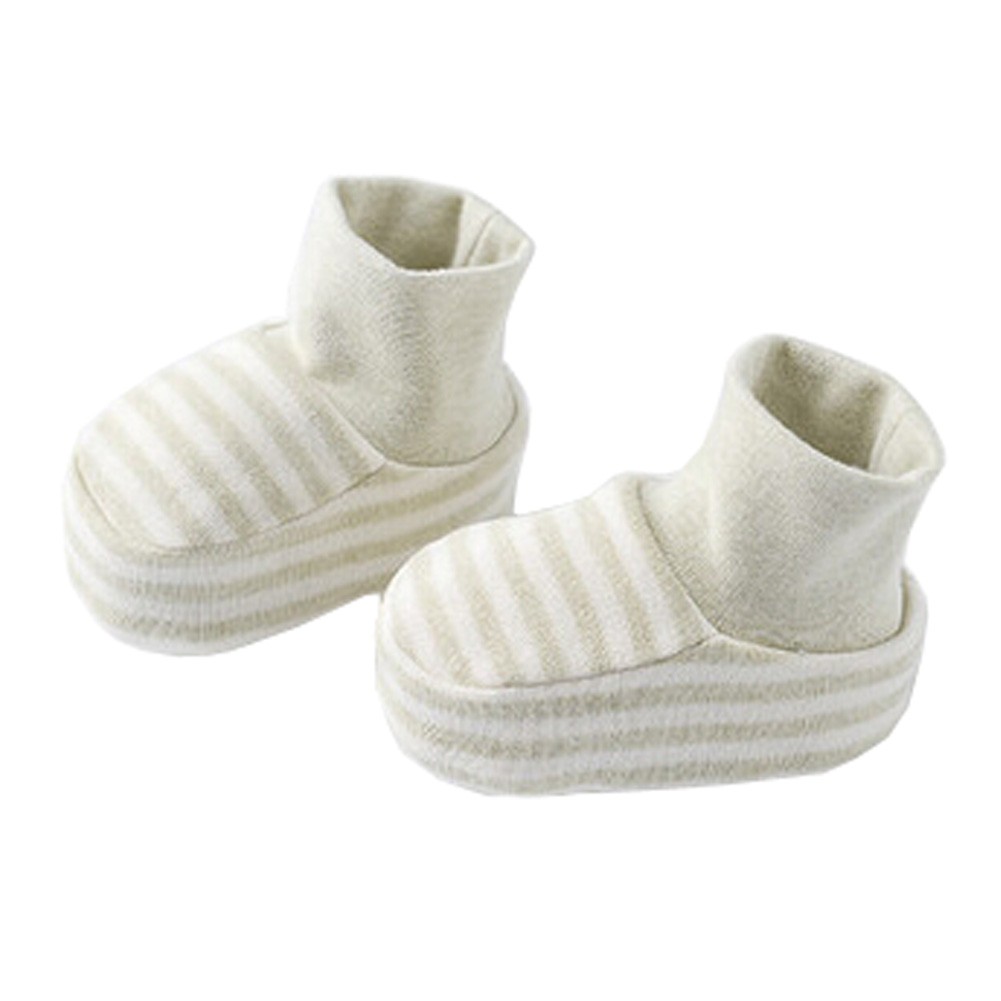 1 Pair Pure Cotton Unisex Newborn Baby Socks Warm Foot Socks, E