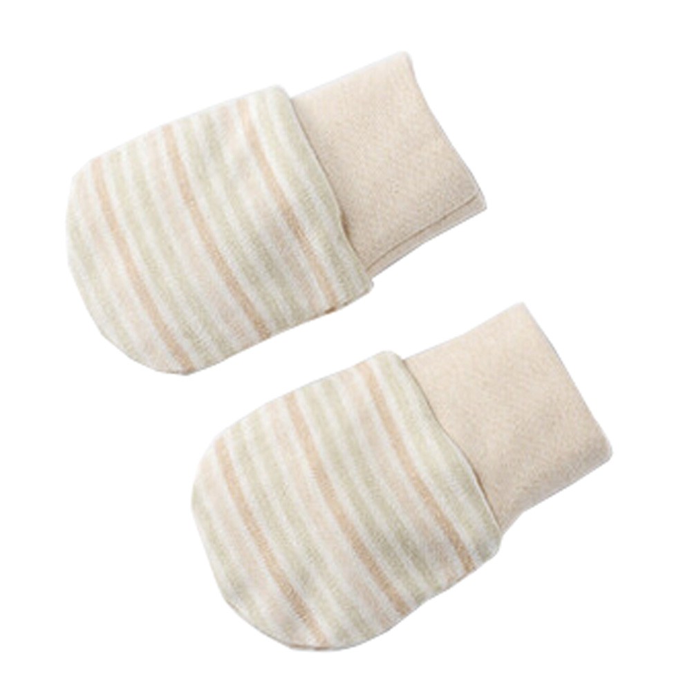 Unisex-Baby Newborn Mittens Soft No Scratch Mittens Baby Gloves, F