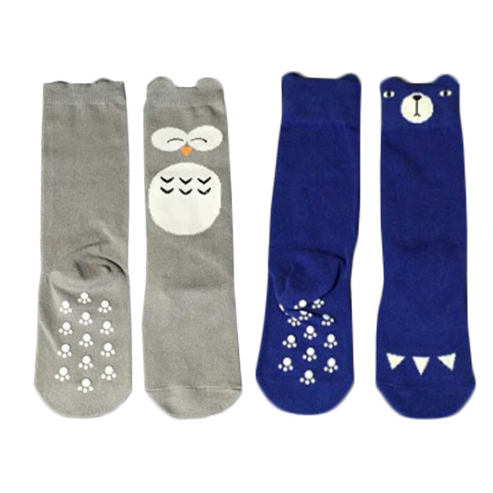 2 Pair Cute Baby's Cotton Tube Stockings Anti-mosquito Summer Thin Socks-No.12