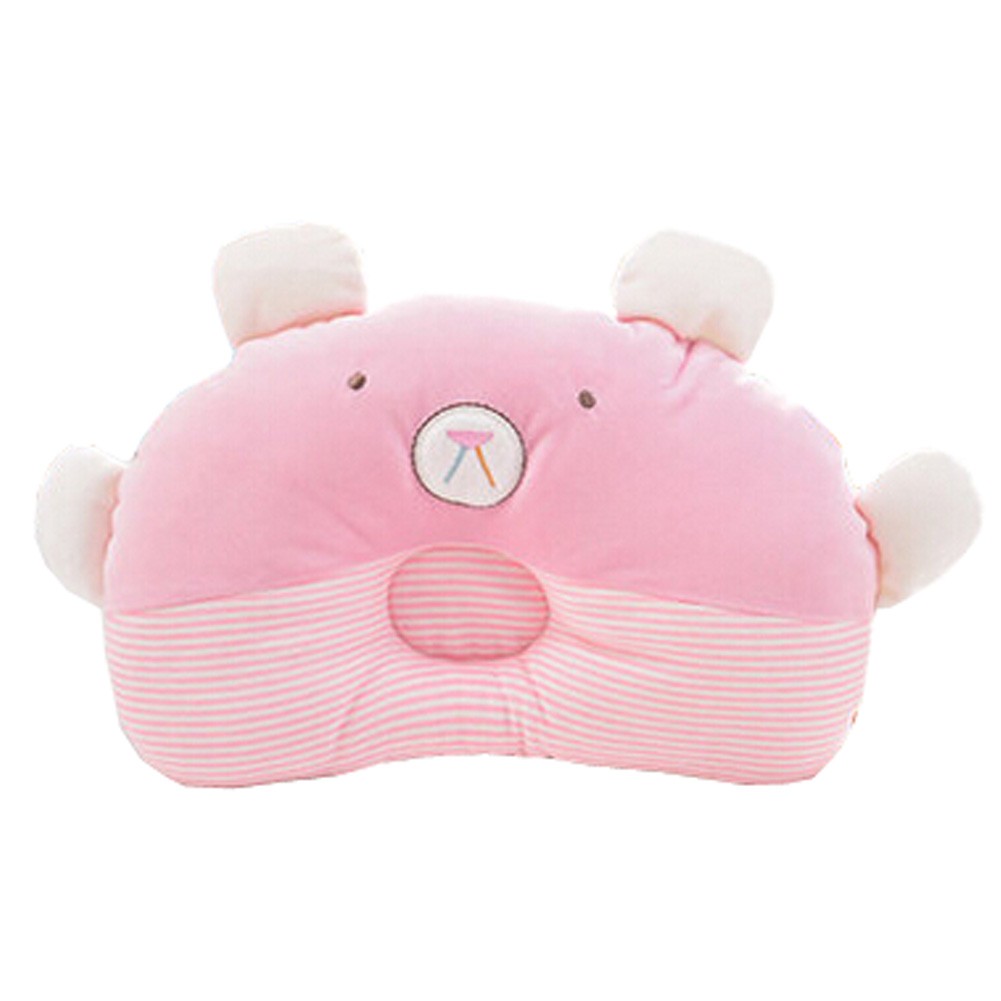 Adorable Soft Newborn Baby Pillow Prevent Flat Head Baby Pillows, G
