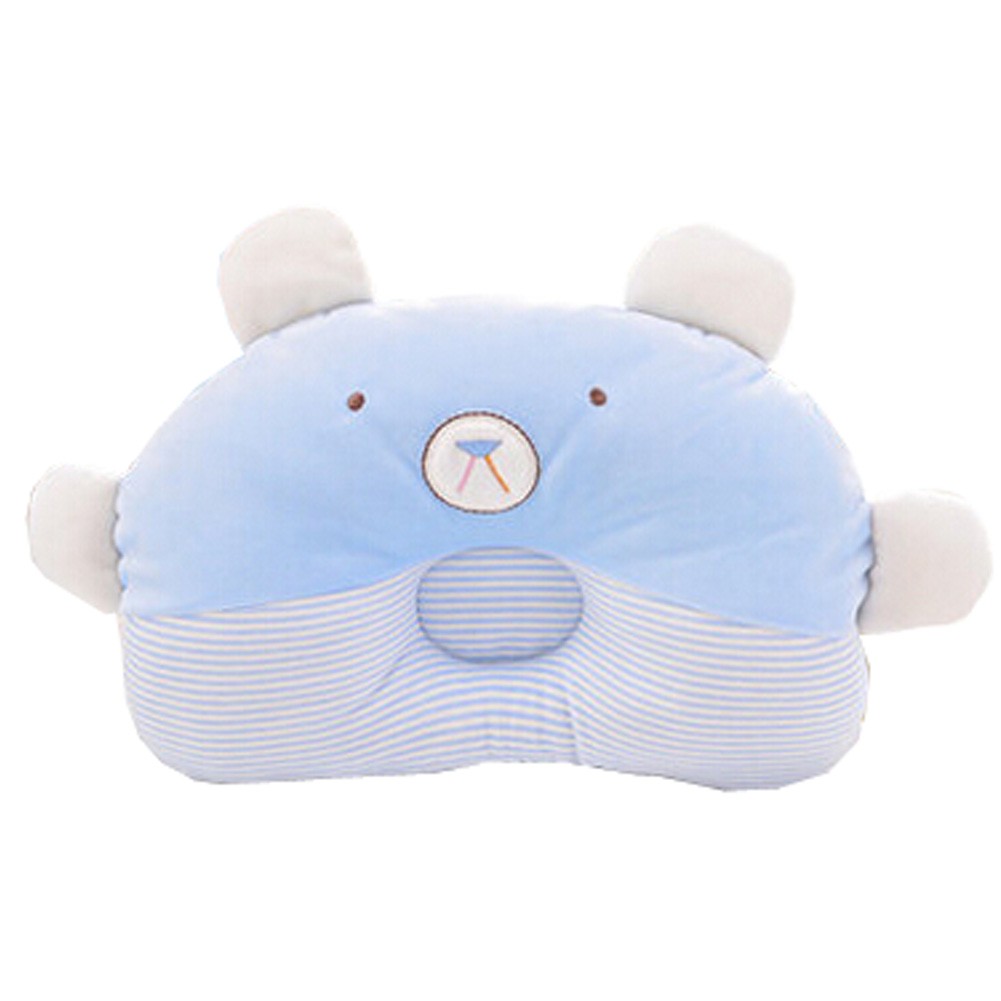 Adorable Soft Newborn Baby Pillow Prevent Flat Head Baby Pillows, H