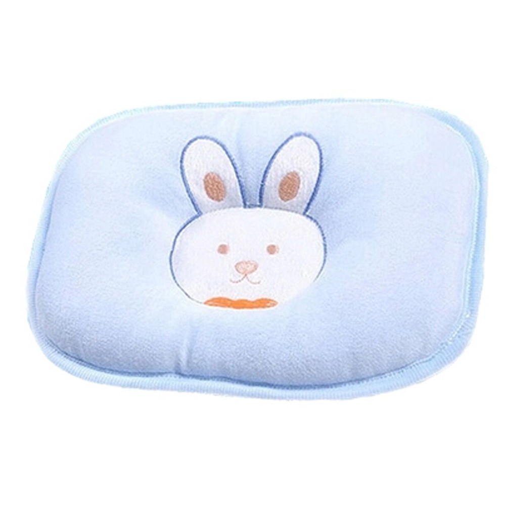 Adorable Soft Newborn Baby Pillow Prevent Flat Head Baby Pillows, R