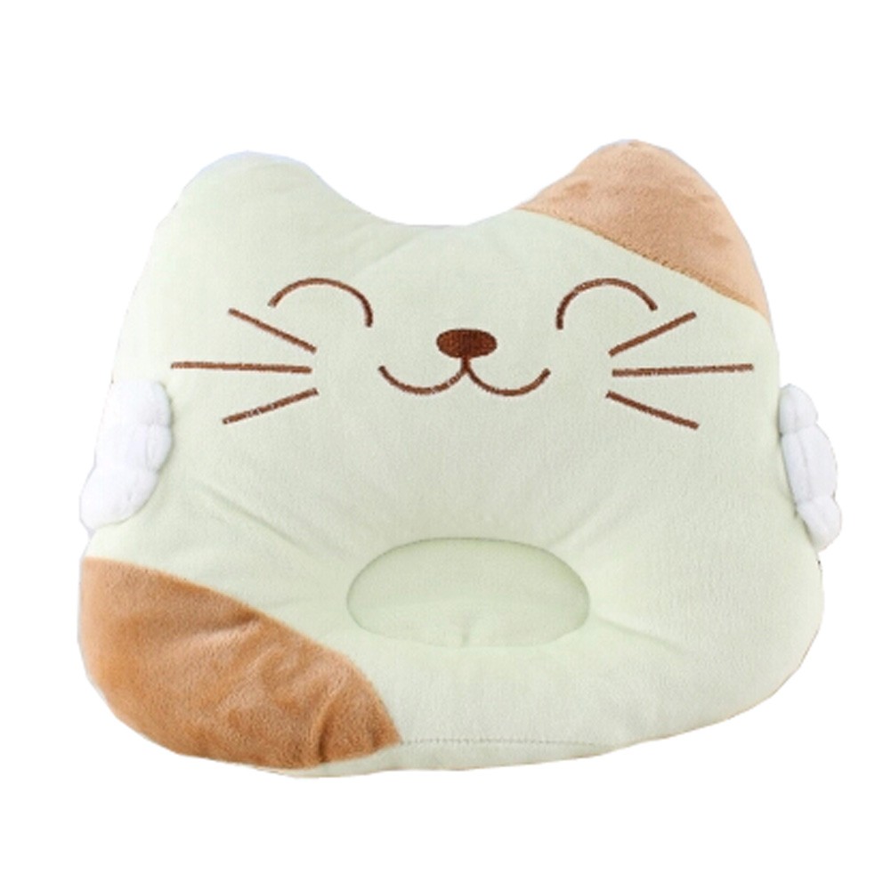Cute Baby Soft Newborn Baby Pillow Prevent Flat Head Baby Pillows, NO.4