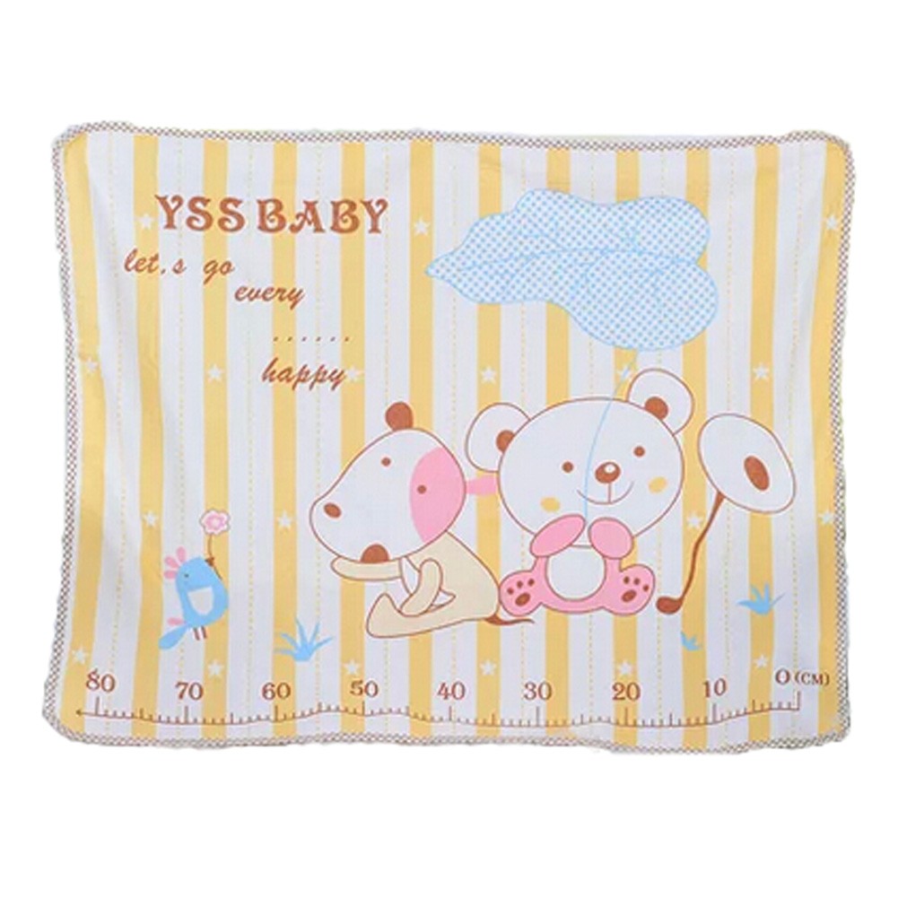 Lovely Baby Reusable Waterproof Infant Home Travel Urine Pad Cover??yellow)