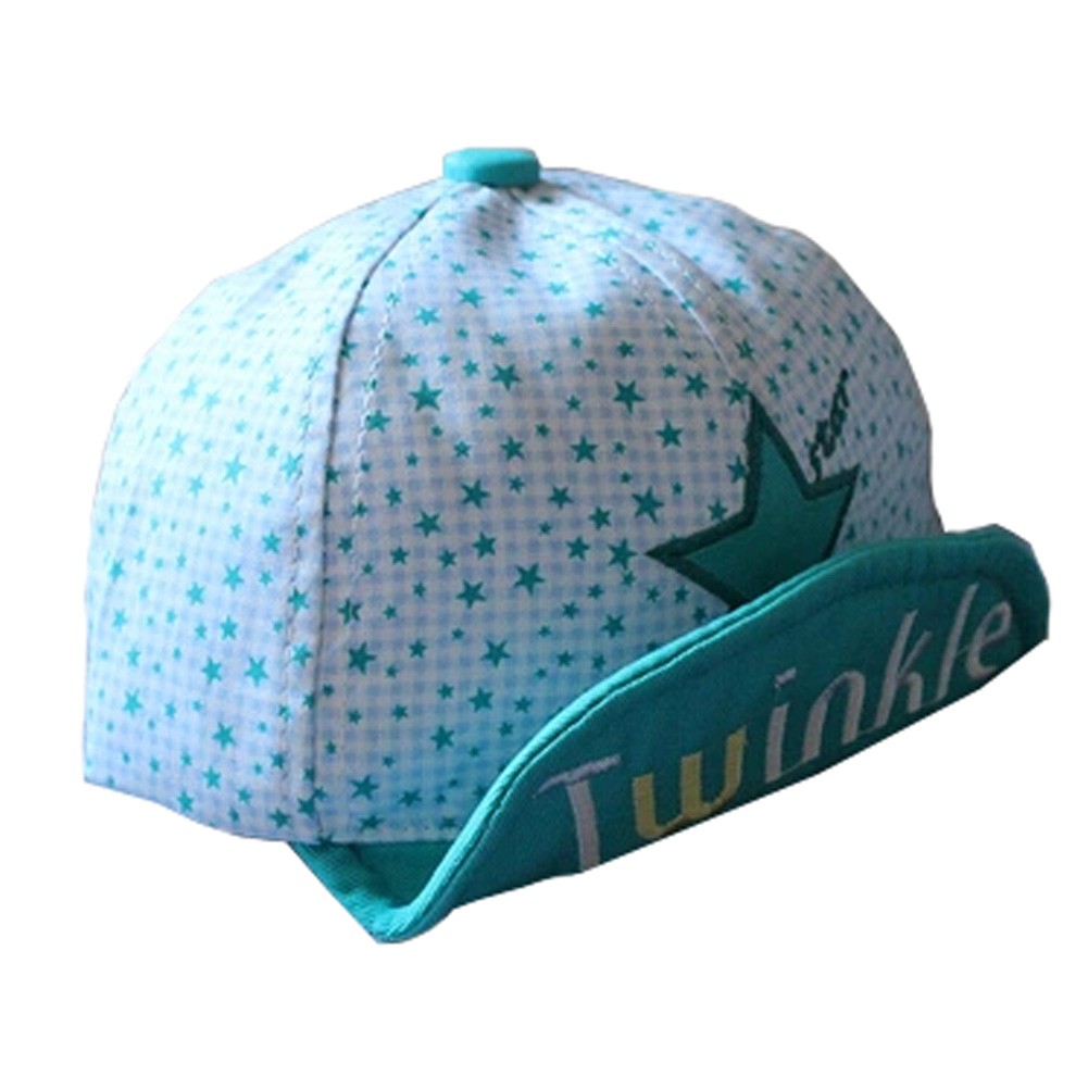 Baby's Summer Outdoor Baseball Cap Twinkle Soft Brim Sun Protection Hat,Green