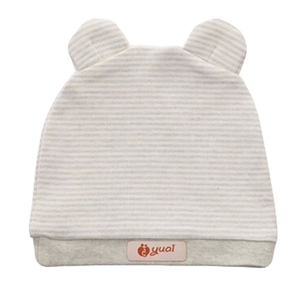 Lovely Organic Cotton Soft Babies Hats Sleep Cap  Infant Cap, NO.4