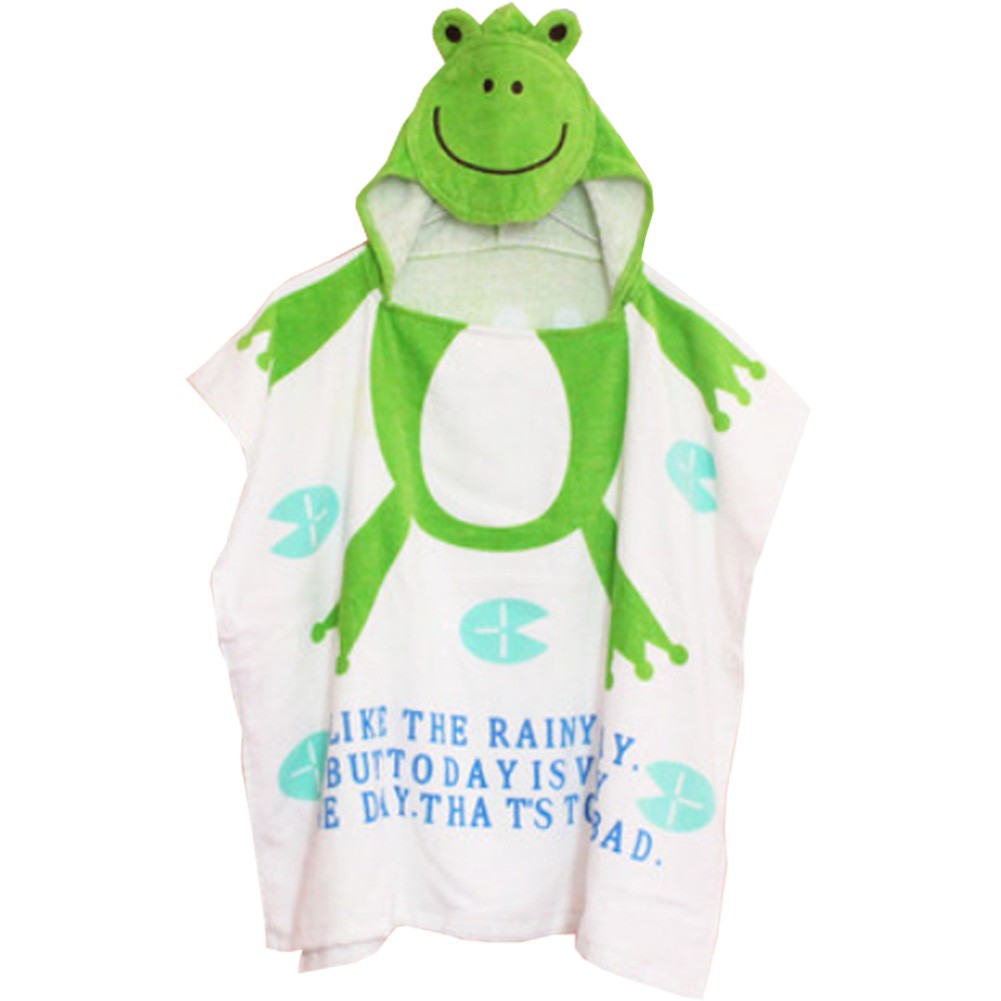 Cute Baby Towel/ Bath Towel/Baby-Washcloths/BABY bathrobe,Lovely Frog