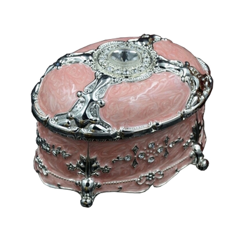 Jewelry Case Beautiful Storage Case Luxurious Pink Jewelry Box