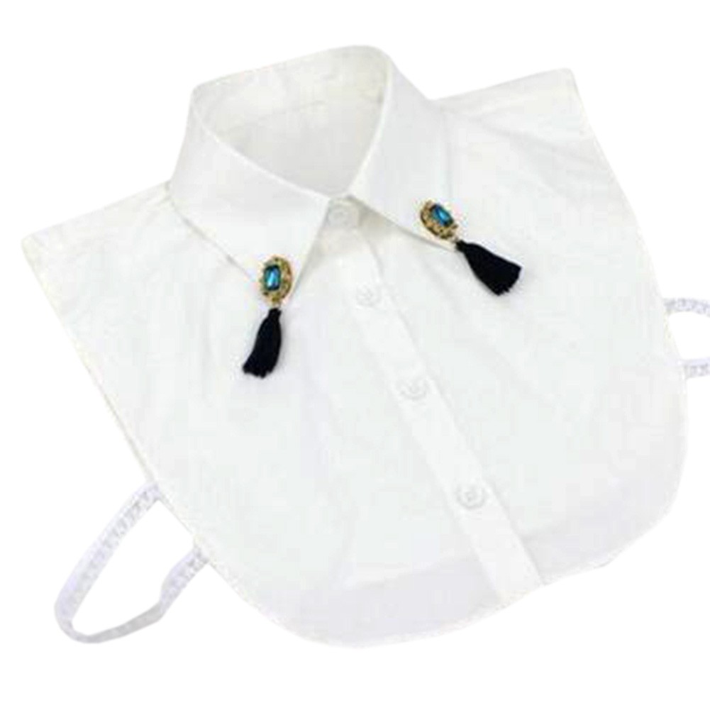 Stylish Clothing Accessories Womens Shirt Collar Detachable Neckband False Collar #13