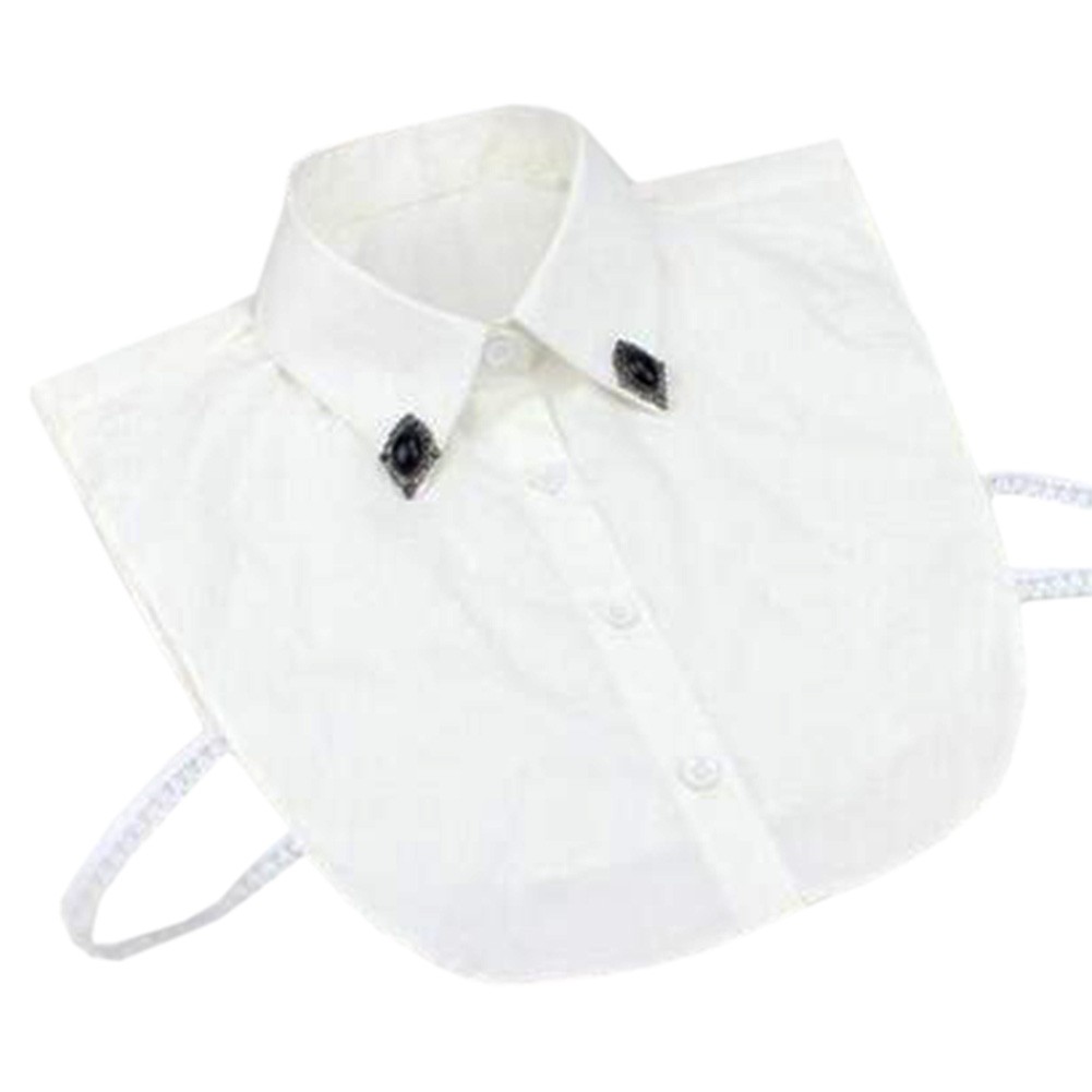 Stylish Clothing Accessories Womens Shirt Collar Detachable Neckband False Collar #15
