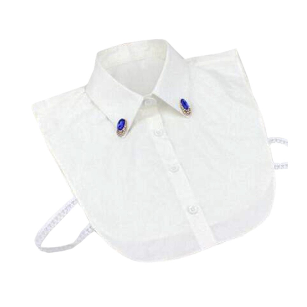 Stylish Clothing Accessories Womens Shirt Collar Detachable Neckband False Collar #17
