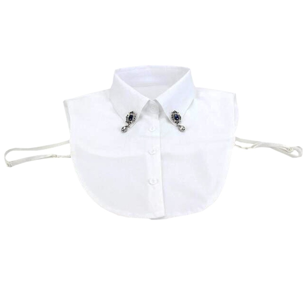 Stylish Clothing Accessories Womens Shirt Collar Detachable Neckband False Collar #21